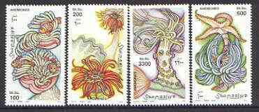 Somalia 2000 Marine Life (Anemonies) perf set of 4 unmounted mint Michel 798-801*