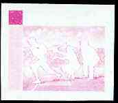 Liberia 1955 Baseball 10c imperf proof of magenta only on gummed paper unmounted mint, as SG 759