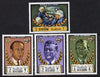 Ras Al Khaima 1971 Soviet Cosmonauts perf set of 4 unmounted mint, Mi 529-32