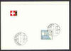 Switzerland 1967 Theodor Kocher (surgeon) mounted on swiss PTT sheet neatly tied, SG 746