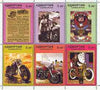 Udmurtia Republic 1999 Harley-Davidson Motorcycles perf sheetlet containing set of 6 values unmounted mint