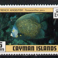 Cayman Islands 1979 Angelfish 5c with wmk sideways inverted unmounted mint (SG 485w) gutter pairs price x 2
