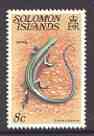 Solomon Islands 1979 Skink 8c (without imprint) from Reptiles def set unmounted mint SG 392A