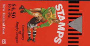 Booklet - New Zealand 1995 Centenary of Rugby League $4.50 booklet complete, SG SB73