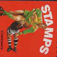 New Zealand 1995 Centenary of Rugby League $4.50 booklet complete, SG SB73