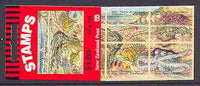 Booklet - New Zealand 1996 Seaside Environment $4 self-adhesive booklet complete, SG SB80