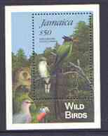 Jamaica 1995 Wild Birds m/sheet unmounted mint, SG MS 872