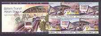 Malaysia 1997 Kuala Lumpur Light Railway $3 booklet complete SG SB6