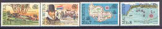 Mauritius 1998 400th Anniversary of Dutch Landing set of 4 unmounted mint, SG 983-86