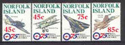 Norfolk Island 1996 75th Anniversary of Royal Australian Air Force set of 4 unmounted mint, SG 615-18*