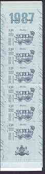 France 1987 Stamp Day 16f80 Booklet complete and pristine SG CSB9