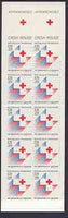 France 1988 Red Cross (Cross) 28f Booklet complete and pristine SG XSB38