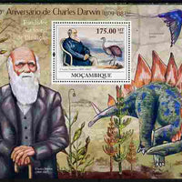 Mozambique 2009 200th Birth Anniversary of Charles Darwin perf souvenir sheet unmounted mint