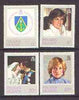 Pitcairn Islands 1982 Princess Di's 21st Birthday set of 4 unmounted mint, SG 226-29