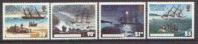 Pitcairn Islands 1994 Shipwrecks set of 4 unmounted mint, SG 450-53