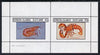 Bernera 1982 Shell Fish (Prawn & Lobster) perf set of 2 values (40p & 60p) unmounted mint