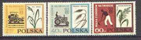 Poland 1963 Freedom From Hunger set of 3 unmounted mint, SG 1358-60