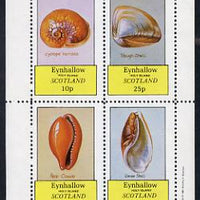 Eynhallow 1981 Shells (Cyclope Neritea etc) perf set of 4 values (10p to 75p) unmounted mint