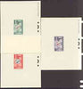 Cambodia 1965 International Telecommunications Union set of 3 Epreuves deluxe proofs in full issued colours