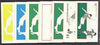 Davaar Island 1982 Football World Cup imperf souvenir sheet (£1) set of 7 progressive colour proofs comprising the 4 individual colours plus 2, 3 and all 4-colour composites unmounted mint