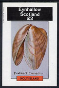 Eynhallow 1982 Shells (Crenella) imperf deluxe sheet (£2 value) unmounted mint
