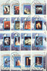 Ajman 1970 Apollo & Gemini Space Programmes, the complete set of 16 imperf s/sheets cto used, Mi BL 198-213