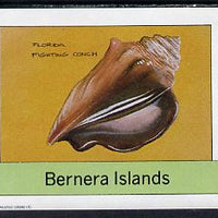 Bernera 1982 Shells (Florida Fighting Conch) imperf deluxe sheet (£2 value) unmounted mint