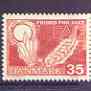 Denmark 1963 Freedom From Hunger 35ø perf unmounted mint SG 451