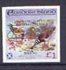 Easdale 1998 19th World Scout Jamboree overprinted in gold on Flora & Fauna definitive £1 imperf (Birds) unmounted mint