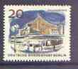 Germany - West Berlin 1965-66 Philharmonic Hall 20pf from 'New Berlin' def set unmounted mint, SG,B267