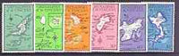 St Vincent - Grenadines 1974 Maps (1st Series) set of 6 unmounted mint, SG 18-23