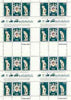 Fiji 1978 Coronation 25th Anniversary (QEII & Iguana) in complete uncut sheet of 24 (8 strips of SG 549a) unmounted mint