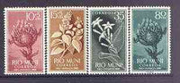 Rio Muni 1960 Child Welfare Fund (Plants) set of 4 unmounted mint, SG 10-13*
