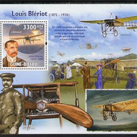 Guinea - Bissau 2009 Luis Bleriot & Aircraft perf s/sheet unmounted mint