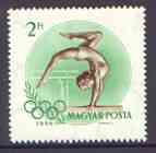 Hungary 1956 Gymnastics 2fo (from Olympic Games set) unmounted mint SG 1466*