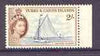 Turks & Caicos Islands 1957 Uakon (Caicos Sloop) 2s from def set unmounted mint, SG 248