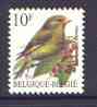 Belgium 1991-95 Birds #2 Greenfinch 10f unmounted mint, SG 3083