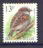 Belgium 1991-95 Birds #2 House Sparrow 13f unmounted mint, SG 3085