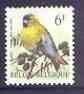 Belgium 1996-99 Birds #3 Siskin 6f unmounted mint, SG 3308