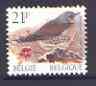 Belgium 1996-99 Birds #3 Fieldfare 21f unmounted mint, SG 3315