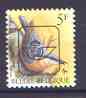 Belgium 1985-90 Birds #1 European Nuthatch 5f unmounted mint with boxed posthorn precancel, SG 2849