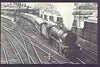 Postcard by Adria - Black & white showing 60921 at Sheffield in 1962, mint & pristine