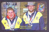 Telephone Card - Falkland Islands £10 'phone card showing David Peck & Graham Didlick, Pistol Shooters in 16th Commonwealth Games