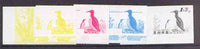 North Korea 2001 Birds 1.20wn (Guillemot) set of 4 imperf progressive proofs comprising the 4 individual colours (magenta, yellow, blue & black) unmounted mint as SG N4141