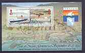 Isle of Man 1992 Genova 92 Stamp Exhibition m/sheet very fine cds used, SG MS 531