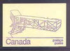 Canada 1974 Burgess Dunne Seaplane - 50c violet on cream booklet complete mint, SG SB 82b