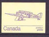 Canada 1974 Junkers 34 - 50c violet on cream booklet complete mint, SG SB 82e