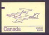Canada 1974 CF-100 Canuck - 50c violet on cream booklet complete mint, SG SB 82i