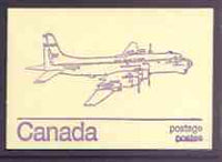 Canada 1974 Argus - 50c violet on cream booklet complete mint, SG SB 82j