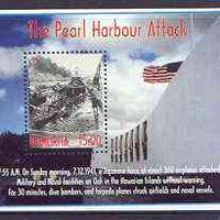 Udmurtia Republic 2001 Pearl Harbour Attack perf m/sheet unmounted mint